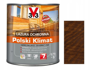 Lazura V33 Polski Klimat 7lat Dąb Złocisty 0.75l