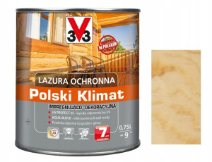 Lazura V33 Polski Klimat 7lat Bezbarwny 0.75l
