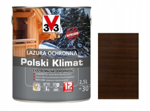 Lazura V33 Polski Klimat 12lat Palisander 2.5l