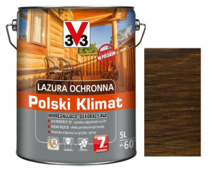 Lazura V33 Polski Klimat 7lat Orzech 5l
