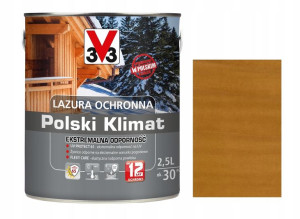 Lazura V33 Polski Klimat 12lat Sosna Skandyn. 2.5l