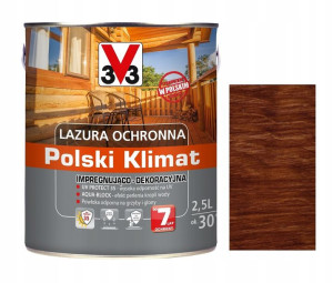Lazura V33 Polski Klimat 7lat Drzewo Egzotycz.2.5l
