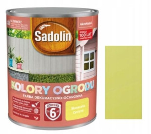 Sadolin Kolory Ogrodu Słoneczna Cytryna 0.7l