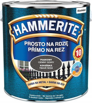 Hammerite Farba Na Rdzę Piaskowy Ciemny Szary 2.5l