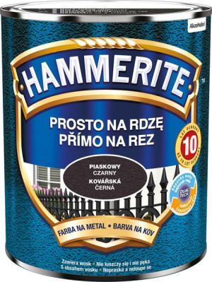 Hammerite Farba Na Rdzę Piaskowy Czarny 0.7l