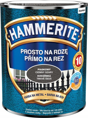 Hammerite Farba Na Rdzę Piaskowy Ciemny Szary 0.7l