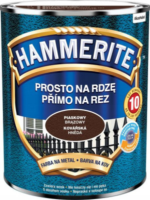 Hammerite Farba Na Rdzę Piaskowy Brązowy 0.7l