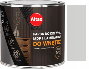 Altax Farba Do Mdf Drewna Laminat Popielaty 0.4l