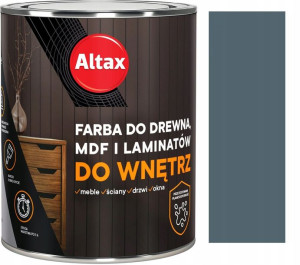 Altax Farba Do Mdf Drewna Laminat Antracyt 0.75l