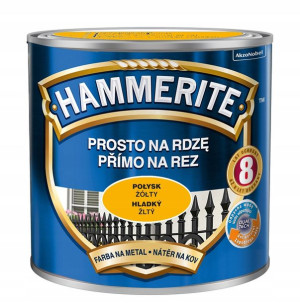 Hammerite Farba Na Rdzę Żółty Połysk 2.5l