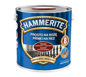 Hammerite Farba Na Rdzę Czerwony Tlenkowy 2.5l