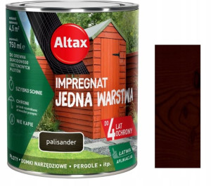 Altax Impregnat Drewna Ogrodowego Palisander 0.75l