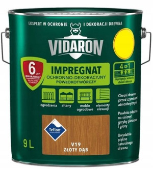 Vidaron Impregnat Powłokotwórczy Złoty Dąb 9l