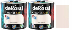 Dekoral Clean & Color Zestaw Kwiat Bawełny 5l