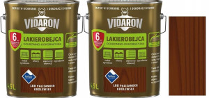 Vidaron Lakierobejca Zestaw Palisander Królew. 9l