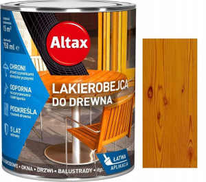 Altax Lakierobejca Do Drewna Kasztan 0.75l