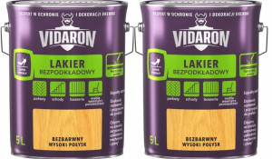 Vidaron Lakier Zestaw Bezpodkładowy Wys.połysk 10l