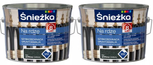 Śnieżka Na Rdzę Zestaw Grafitowy Młotkowy R37 5l