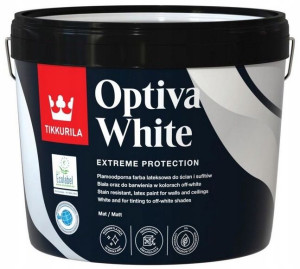 Tikkurila Farba Optiva White Biała Baza A 2.7l