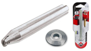 Rubi 01959 Nóż Z Kółkiem Ze Stopu Silver Plus 8mm