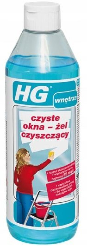 Hg Czyste Okna Żel Czyszczący 0.5l