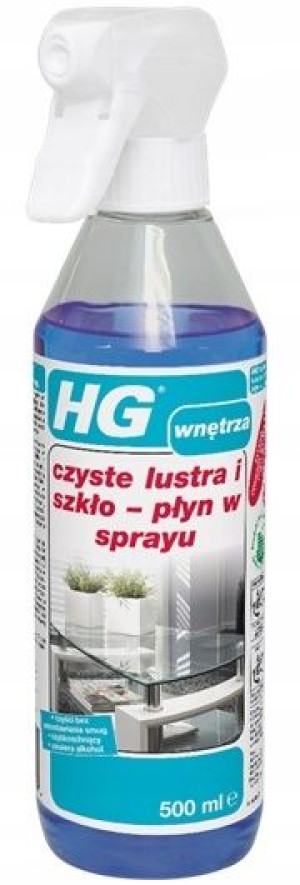 Hg Czyste Lustra I Szkło Spray 0.5l