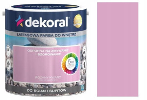 Dekoral Farba Akrylit W Różany Kwarc 5l