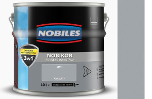 Nobiles Nobikor Antykorozyjny Popielaty Mat 10l