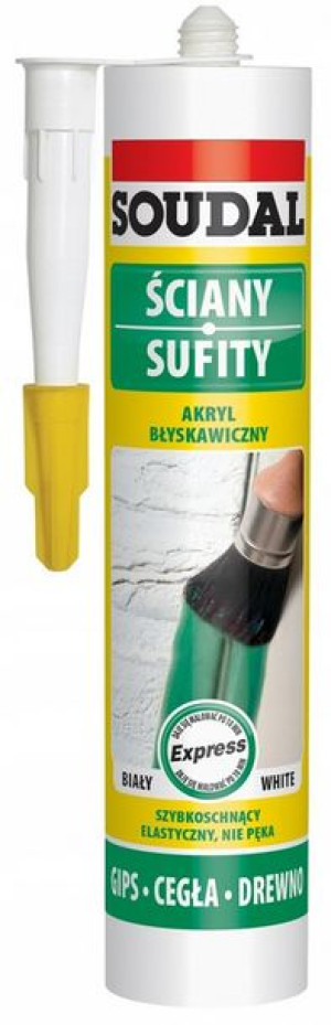Soudal Express Akryl Biały 300ml