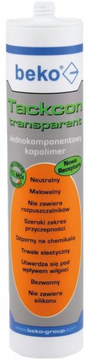 Beko Tackcon Klej Bezbarwny 310ml