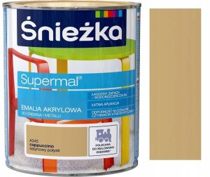 Śnieżka Emalia Akrylowa Cappuccino A345 0.8l