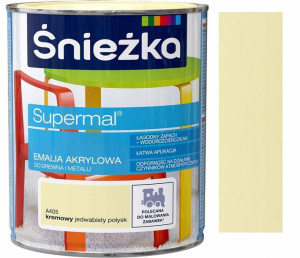 Śnieżka Emalia Akrylowa Kremowa A405 0.8l