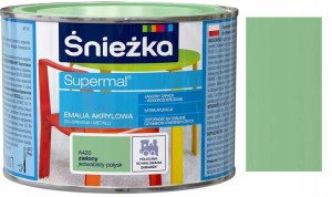 Śnieżka Emalia Akrylowa Zielona A420 0.4l