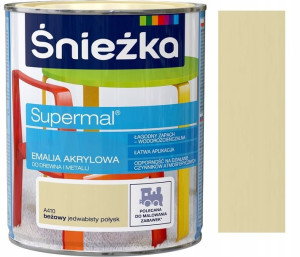 Śnieżka Emalia Akrylowa Beżowa A410 0.8l