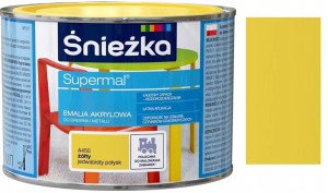 Śnieżka Emalia Akrylowa Żółta A450 0.4l