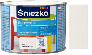 Śnieżka Emalia Akrylowa Waniliowa Mat A504 0.4l