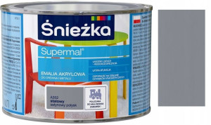 Śnieżka Emalia Akrylowa Stalowa A352 0.4l