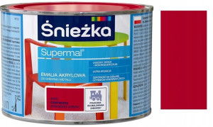Śnieżka Emalia Akrylowa Czerwona A415 0.4l