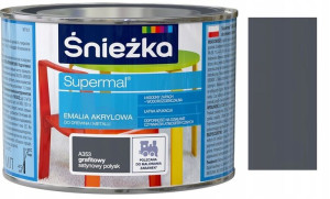 Śnieżka Emalia Akrylowa Grafit A353 0.4l