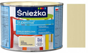 Śnieżka Emalia Akrylowa Beżowa A410 0.4l