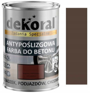 Dekoral Akrylit-b Farba Do Betonu Brąz Mahoń 0.75l