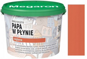 Megaron Papa W Płynie Dekoracyjna Ceglana 3l