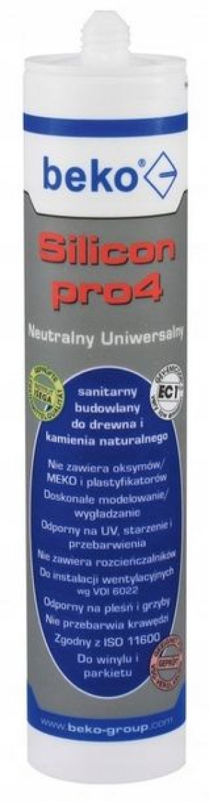 Beko Silikon Pro4 Uniwersalny Brąz Dąb 11 310ml