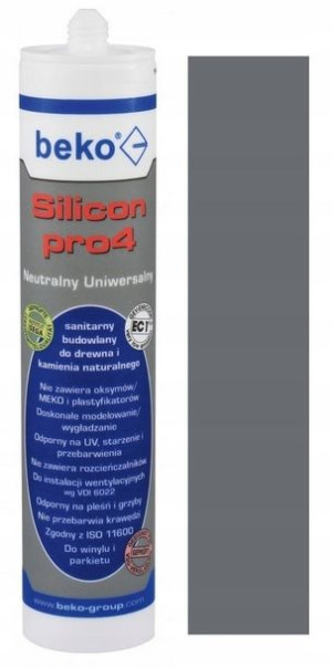 Beko Silikon Pro4 Uniwersalny Bazalt 21 310ml