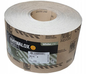 Indasa Papier Ścierny Rolka Biała White 115 P60 1m