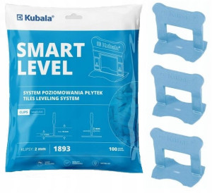 Kubala Smart Klips Do Poziomowania 1893 2mm 100szt