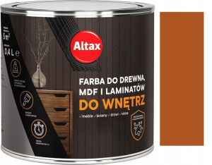 Altax Farba Do Mdf Drewna Laminat Kasztan 0.4l