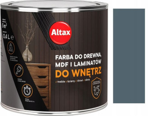 Altax Farba Do Mdf Drewna Laminat Antracyt 0.4l