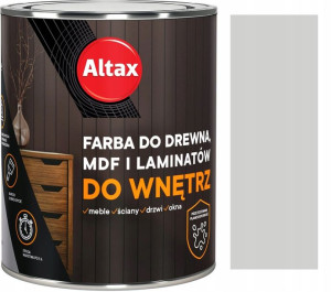 Altax Farba Do Mdf Drewna Laminat Popielaty 0.75l