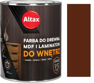 Altax Farba Do Mdf Drewna Laminat Ciemny Brąz 0.75